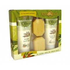 Zestaw upominkowy do pielęgnacji ciała i dłoni - Olive Oil nr 2